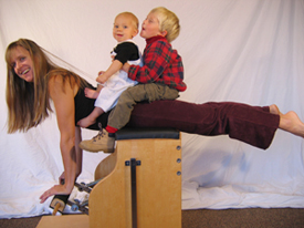 Kelly with Kids